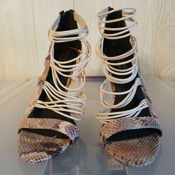 Kendall & Kylie Madden Girl Size 9 Reptile Print Women's Heels Danila READ - Picture 2 of 16